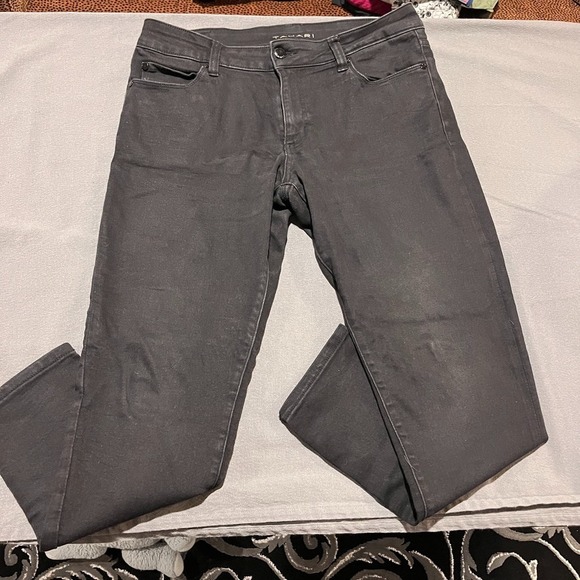 Tahari Pants - Tahari Pants Comfort Waist Black Skinny Jeans Women's Size 12 rn# 112628